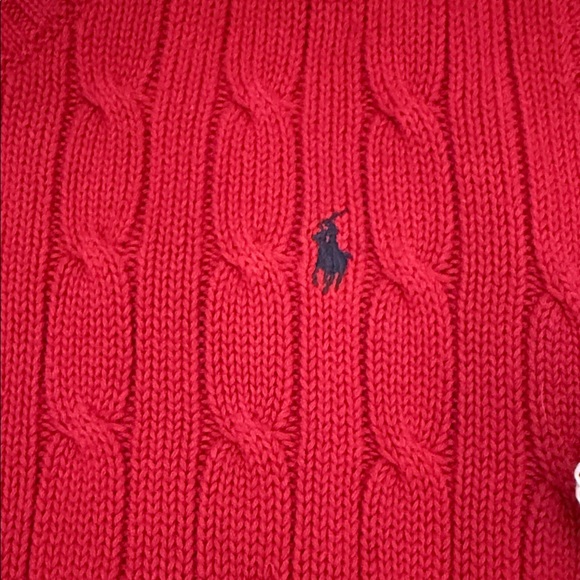 Boys Sz 7 Ralph Lauren Red Sweater Vest with Striped Shirt and Gymboree Pants - Picture 14 of 15